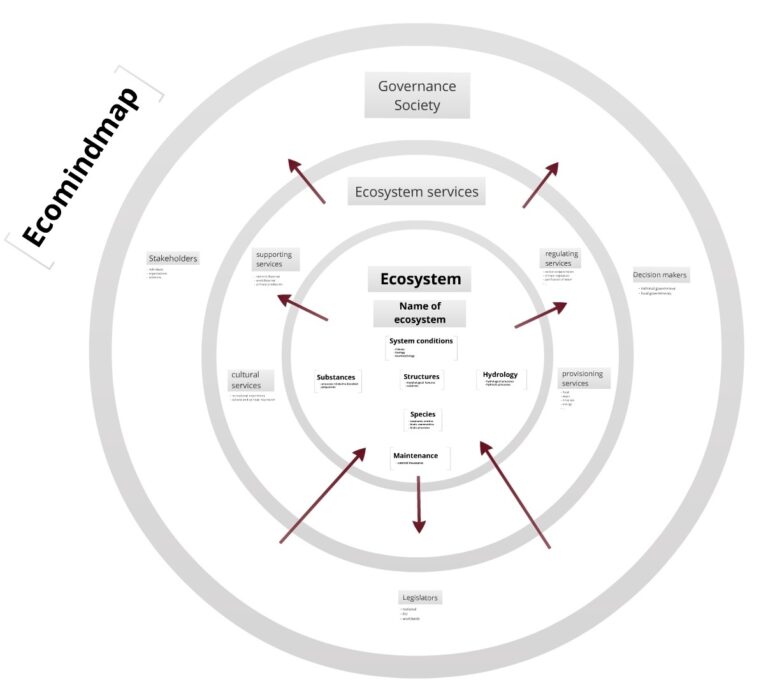 Identification of ecological and socio-economic components (EcoMindmap ...